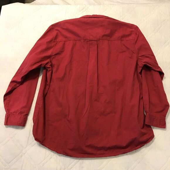 Gitano red long‎ sleeve button up shirt 2XL - Picture 3 of 3